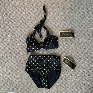 BMWT Esther Williams 50s style bikini. Fits like size 10